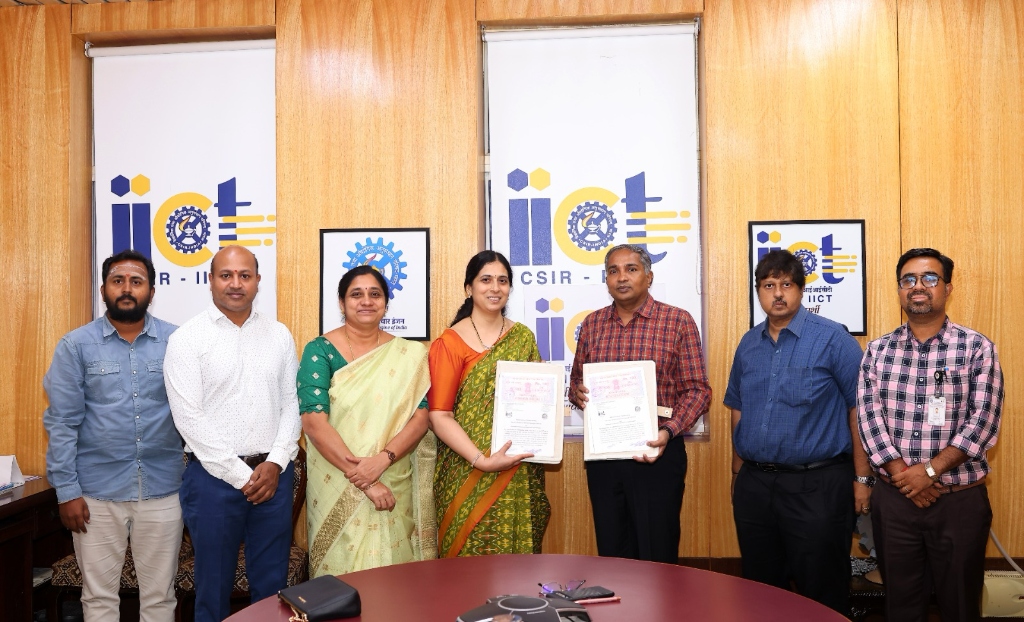 MoU Exchange Ceremony with CSIR-IICT