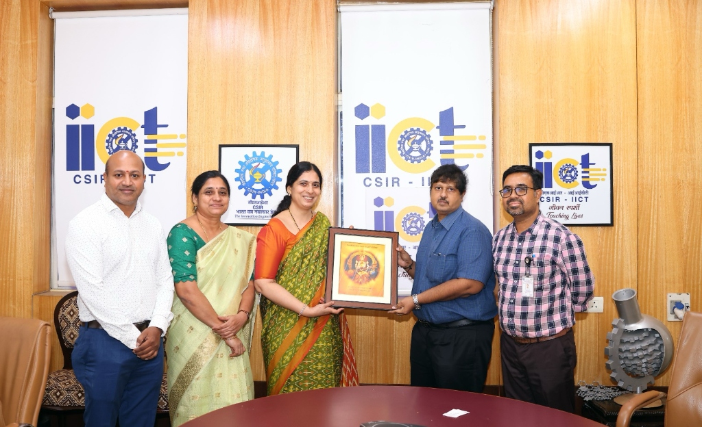 Felicitation with Dr. Rammohan & Dr. Prasenjit Das